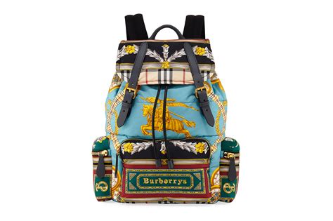 burberry archive scarf print backpack|burberry scarves official site.